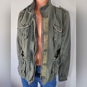 Embellished Military Jacket Sz. Med